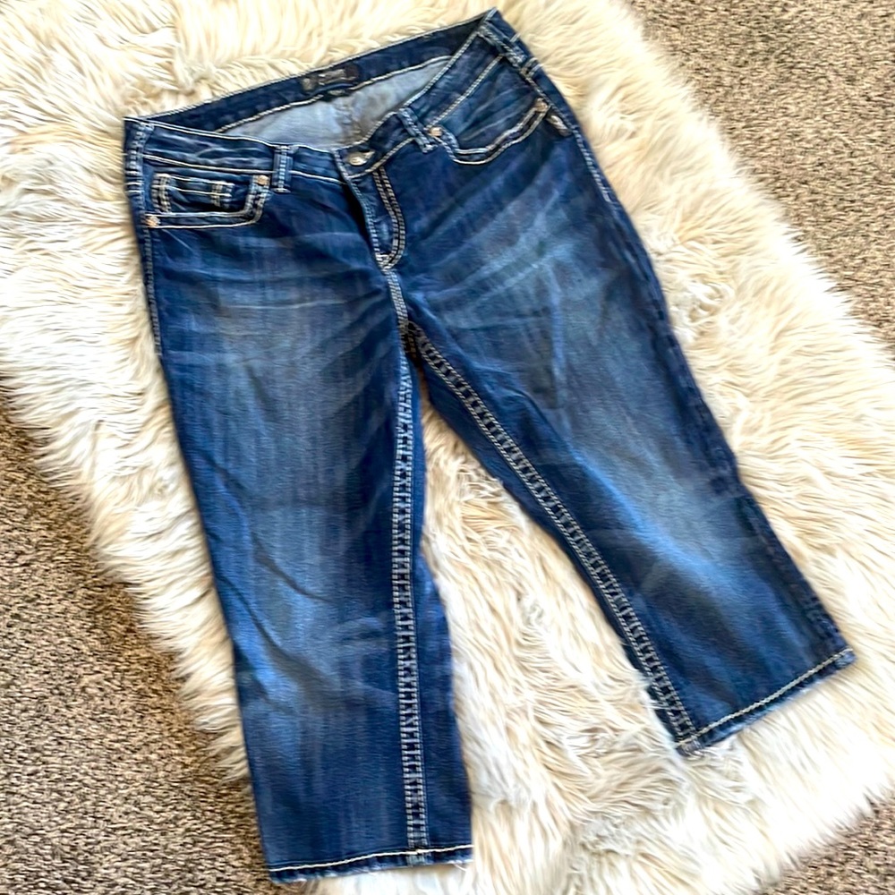 Silver Suki capris
